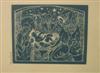 BROR J. O. NORDFELDT Group of 5 woodcuts.
